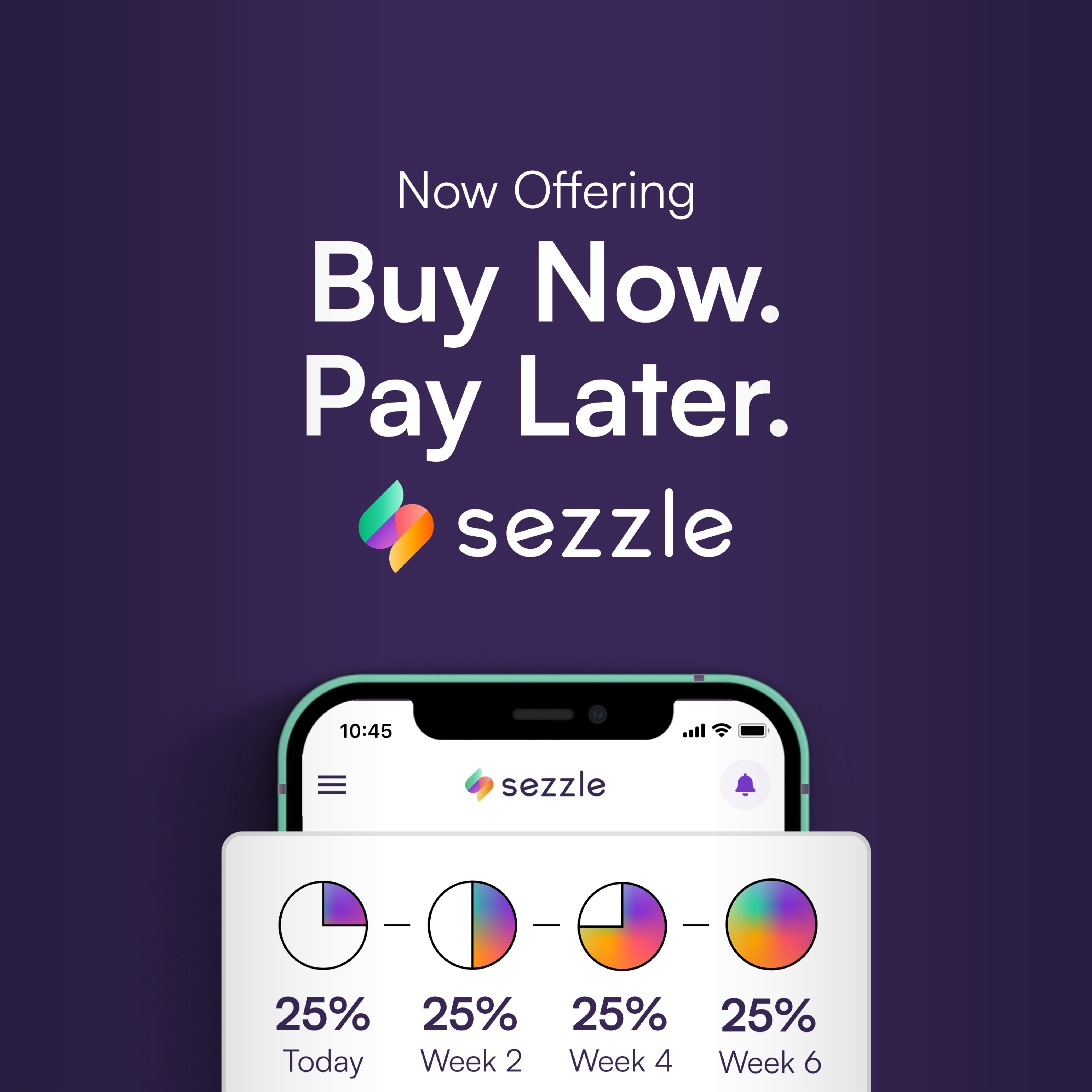 Buy Now Pay Later With Sezzle